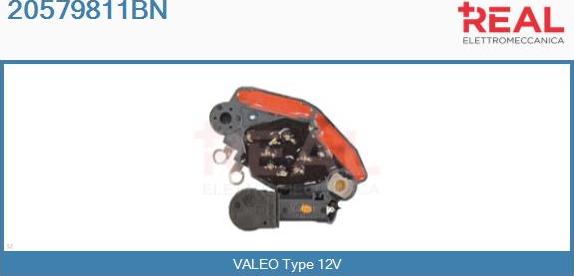 REAL 20579811BN - Voltage regulator, alternator car-mod.net