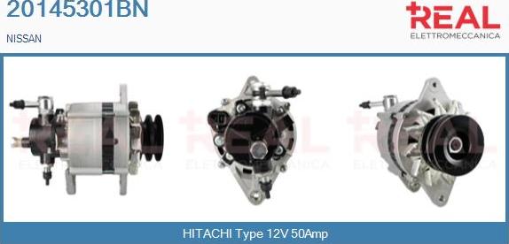 REAL 20145301BN - Alternator car-mod.net