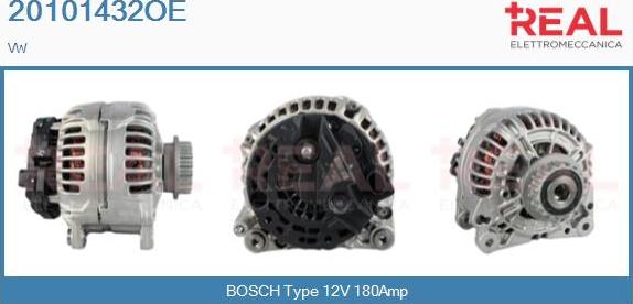 REAL 20101432OE - Alternator car-mod.net