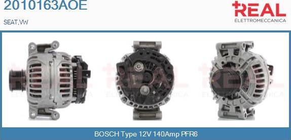 REAL 2010163AOE - Alternator car-mod.net