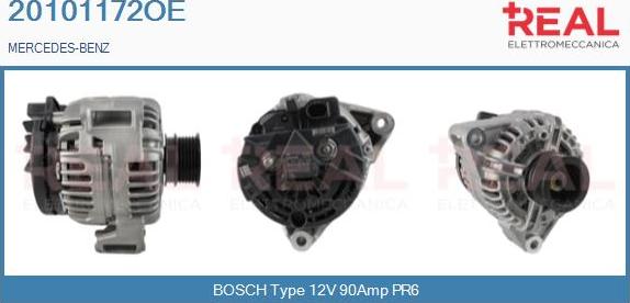 REAL 20101172OE - Alternator car-mod.net