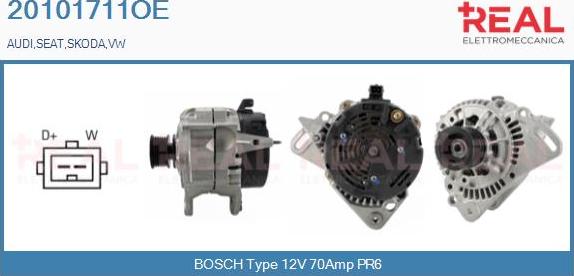 REAL 20101711OE - Alternator car-mod.net