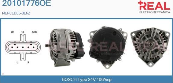 REAL 20101776OE - Alternator car-mod.net