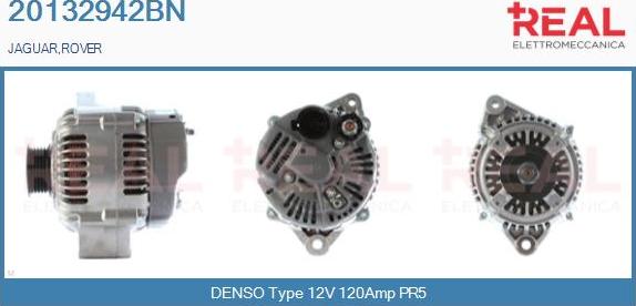REAL 20132942BN - Alternator car-mod.net