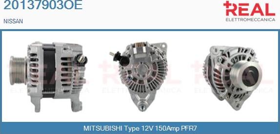 REAL 20137903OE - Alternator car-mod.net