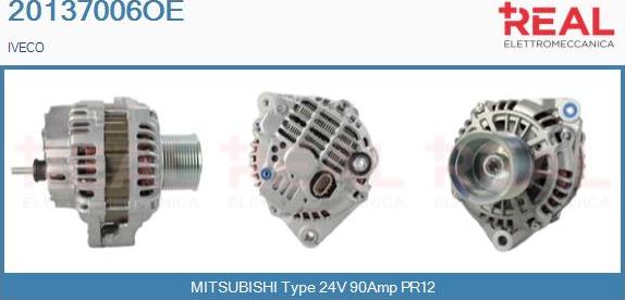 REAL 20137006OE - Alternator car-mod.net