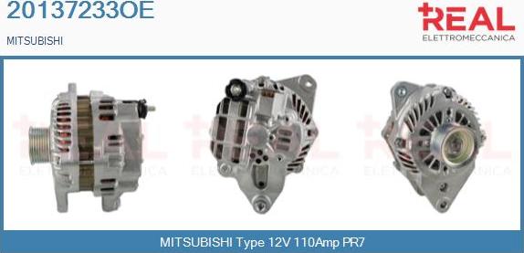 REAL 20137233OE - Alternator car-mod.net