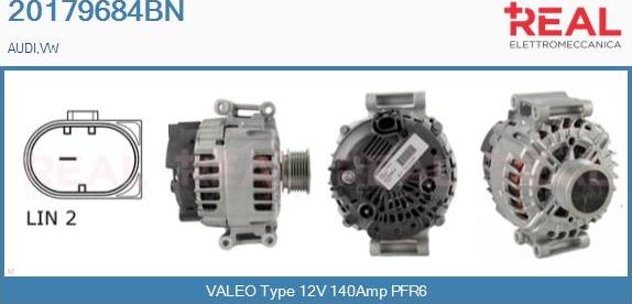 REAL 20179684BN - Alternator car-mod.net