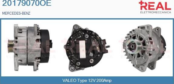 REAL 20179070OE - Alternator car-mod.net