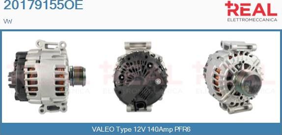 REAL 20179155OE - Alternator car-mod.net