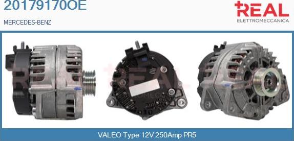 REAL 20179170OE - Alternator car-mod.net