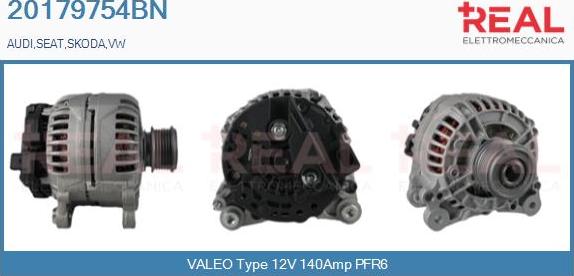 REAL 20179754BN - Alternator car-mod.net