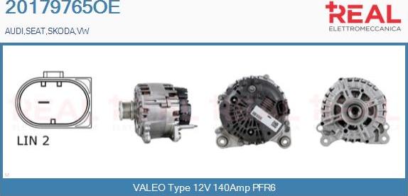 REAL 20179765OE - Alternator car-mod.net