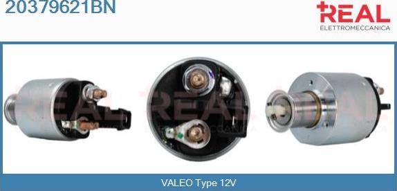 REAL 20379621BN - Solenoid Switch, starter car-mod.net