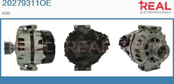 REAL 20279311OE - Alternator, starter car-mod.net
