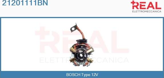 REAL 21201111BN - Starter brush holder car-mod.net