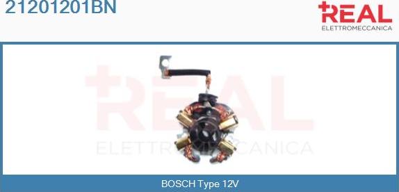 REAL 21201201BN - Starter brush holder car-mod.net