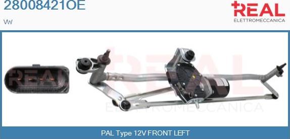 REAL 28008421OE - Window Wiper System car-mod.net