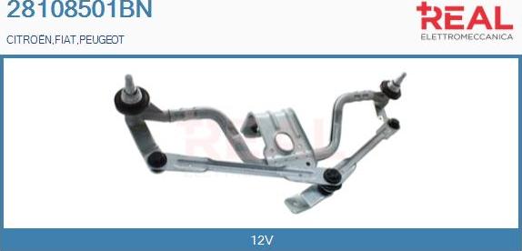 REAL 28108501BN - Wiper Motor car-mod.net