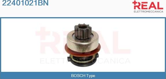 REAL 22401021BN - Bendix, starter pinion car-mod.net