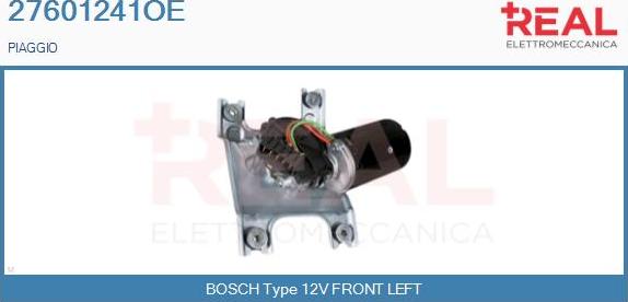 REAL 27601241OE - Wiper Motor car-mod.net