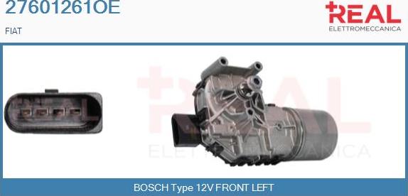 REAL 27601261OE - Wiper Motor car-mod.net