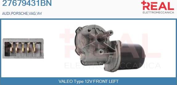 REAL 27679431BN - Wiper Motor car-mod.net