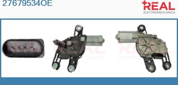 REAL 27679534OE - Wiper Motor car-mod.net