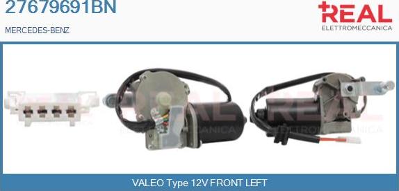 REAL 27679691BN - Wiper Motor car-mod.net