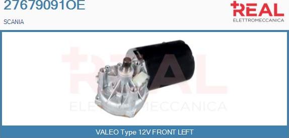 REAL 27679091OE - Wiper Motor car-mod.net