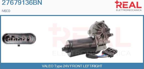 REAL 27679136BN - Wiper Motor car-mod.net