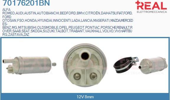 REAL 70176201BN - Fuel Pump car-mod.net