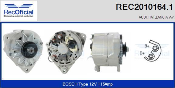 RECOFICIAL REC2010164.1 - Alternator car-mod.net