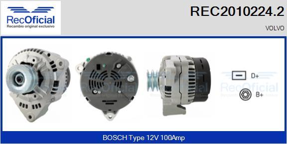 RECOFICIAL REC2010224.2 - Alternator car-mod.net