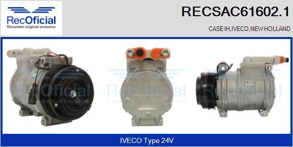 RECOFICIAL RECSAC61602.1 - Compressor, air conditioning car-mod.net