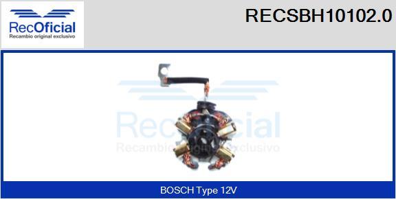 RECOFICIAL RECSBH10102.0 - Starter brush holder car-mod.net