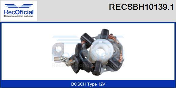 RECOFICIAL RECSBH10139.1 - Starter brush holder car-mod.net