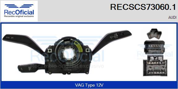 RECOFICIAL RECSCS73060.1 - Steering Column Switch car-mod.net
