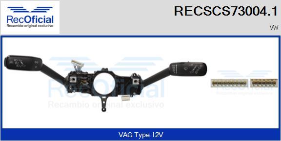RECOFICIAL RECSCS73004.1 - Steering Column Switch car-mod.net