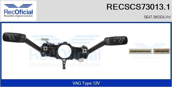 RECOFICIAL RECSCS73013.1 - Steering Column Switch car-mod.net