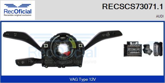 RECOFICIAL RECSCS73071.1 - Steering Column Switch car-mod.net