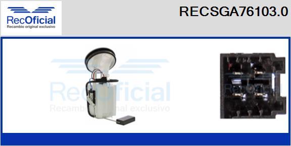 RECOFICIAL RECSGA76103.0 - Fuel Supply Module car-mod.net