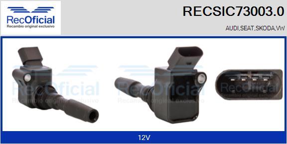 RECOFICIAL RECSIC73003.0 - Ignition Coil car-mod.net
