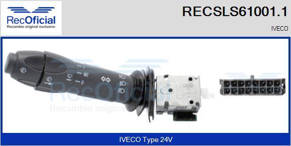 RECOFICIAL RECSLS61001.1 - Steering Column Switch car-mod.net