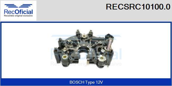 RECOFICIAL RECSRC10100.0 - Rectifier, alternator car-mod.net