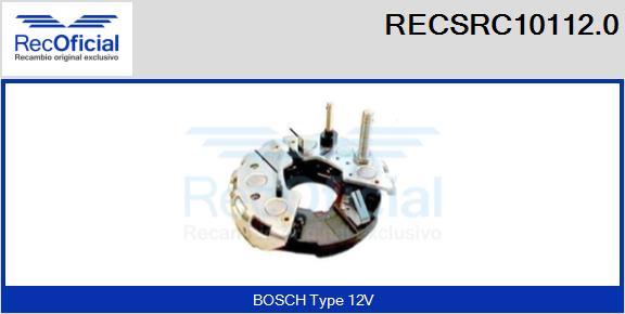 RECOFICIAL RECSRC10112.0 - Rectifier, alternator car-mod.net