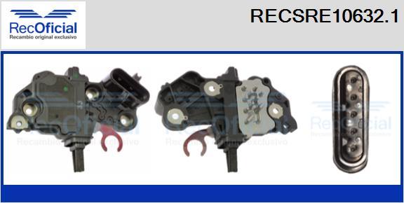 RECOFICIAL RECSRE10632.1 - Voltage regulator, alternator car-mod.net