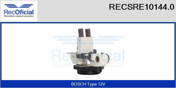 RECOFICIAL RECSRE10144.0 - Voltage regulator, alternator car-mod.net