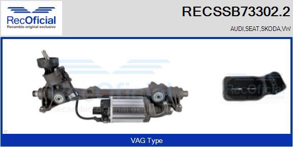 RECOFICIAL RECSSB73302.2 - Steering Gear car-mod.net