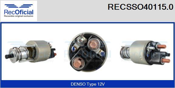 RECOFICIAL RECSSO40115.0 - Solenoid Switch, starter car-mod.net